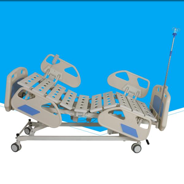 5 Functions Electric Hospital Bed Durable For Icu / Clinic Easy To Move