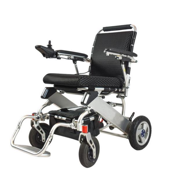 Buy 250W Brushless Motor Lightweight Foldable Electric Wheelchair at wholesale prices
