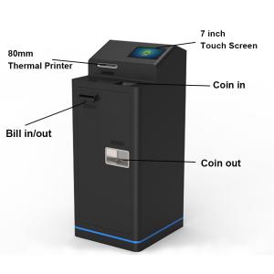 Floor Standing Bill Payment Kiosk 10.1 Inch Self Service Ordering Kiosk With