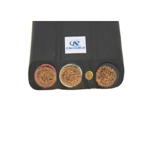 China EPR Cold Resistant Mining 10KV Flat Traveling Cable on sale