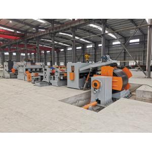 8m Light Pole Cut To Length Line Taper Slitting Line