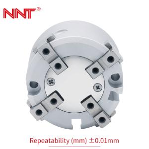 4 Jaw Rotary Pneumatic Gripper Double acting Precision Cylindrical