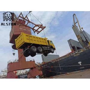 Used Sinotruk Howo Dump Trucks 375hp Left Hand Driving