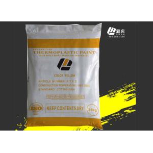 China Powder Coat Thermoplastic 25kg Road Line Marking Paint on sale