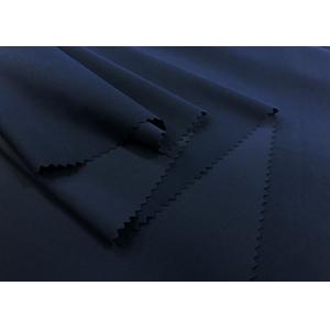 160GSM Bathing Suit Material / Swimwear Navy Blue Polyester Fabric 67%