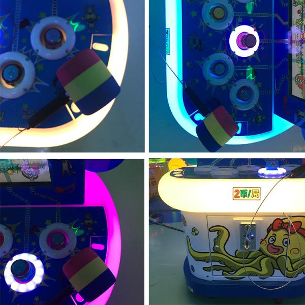 Durable Hammer Game Machine , Punching Game Machine Eight Games Option