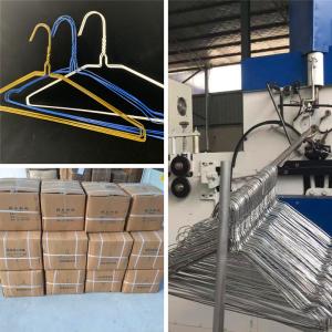 23 - 25 Pcs / Min Wire Coat Hanger Machine , Automated Cloth Hanger Machine