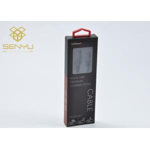Custom Charger Cable Electronic Packaging Boxes Mobile Accessories Packaging