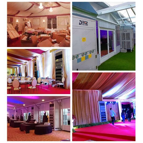 25HP Sport Event Commercial Tent Air Conditioner Air Volume 7400cfm