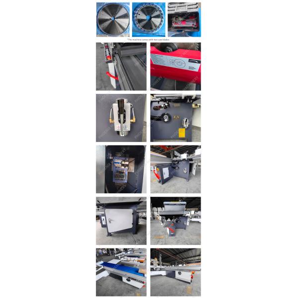 3200mm Sliding Table Saw for MJ6132 Multi Function Woodworking Panel Board Cutting Saw