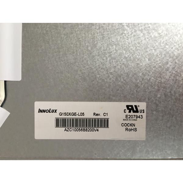 G150XGE-L05 Industrial Display Screens , 15'' 60Hz 1024*768 Industrial LCD Monitor