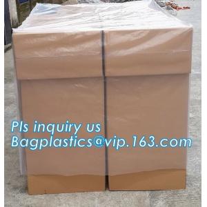 Plastic Pallet Cover Suppliers Printable Polyethylene Pallet Cover Bags, easy
