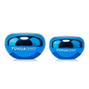 Quality Plastic Packaging Jars with Logo Printing Electroplating PS Material for sale