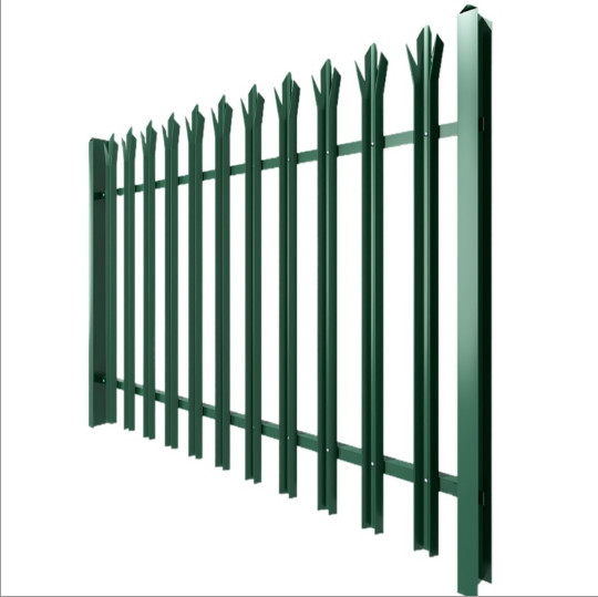 Buy Hot Dipped Galvanized Europea Metal Palisade Fencing 1.0m Height at wholesale prices