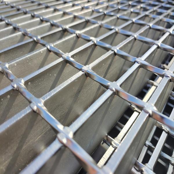 Buy 25x4.5 Stainless Steel Grating Industrial Steel Grating 1200*1300mm at wholesale prices