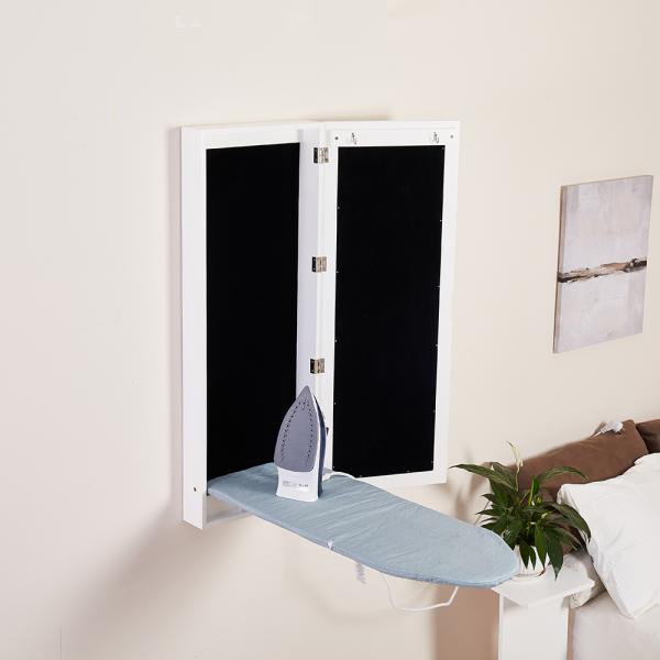 Multifunctional 8KG Full Length Mirrored Wall Mounted Ironing Cabinet