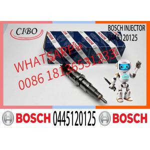 China China New 0445120125 Diesel Car Fuel Injector Common Rail Injector 0445120125 For Komatsu on sale