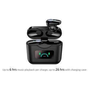 Bluetooth Earbuds, Bluetooth 5.0 Wireless Earbuds with Active Noise Reduction,
