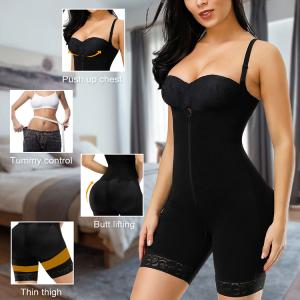 HEXIN Design Adjustable Hooks and Zipper Shapewear High Waist Hip Enhancer for