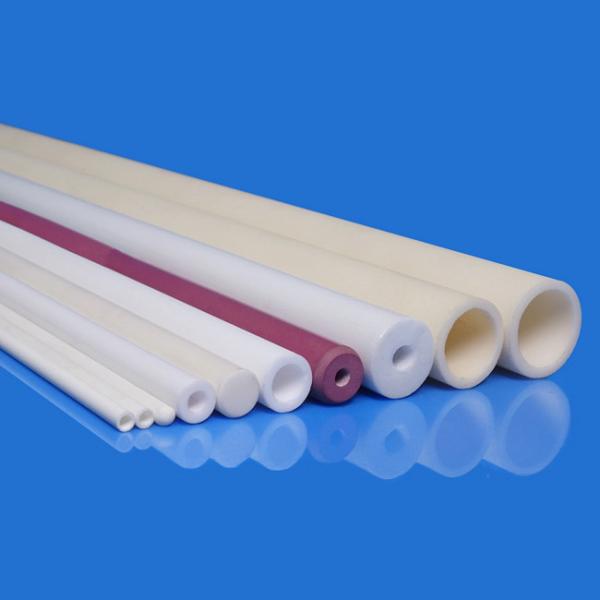 Buy Advanced Material Ceramic Alumina Tube Pure White High Wear Resistance at wholesale prices