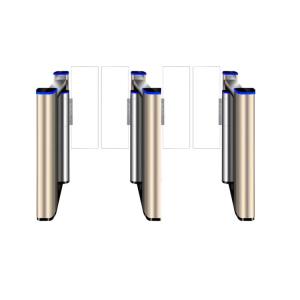 500mm Flap RS232 SS304 Access Control Swing Gate
