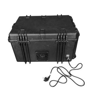 LTE / WiMAX portable Signal Jammer cellular phone jammer 30-200m 250W high