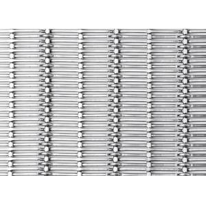 China Stainless Steel Natural Colour Decorative Cabinetry And Stains For Architectural Woven Wire Mesh on sale