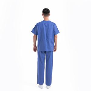 Hospital Private Label Uniforms Medical Scrubs Uniformes Wholesale Short Sleeve