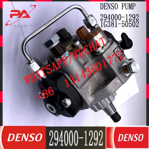 In Stock Diesel Injection Pump High Pressure Common Rail Diesel Fuel Injector Pump 294000-1292 1G381-50502