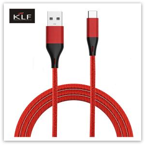 Braided fast charging data cable 5A USB cable