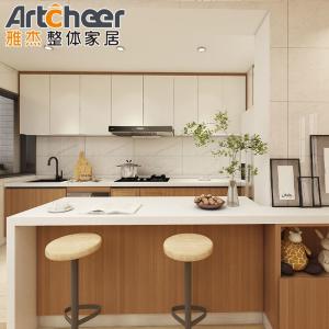 Customized Size Acrylic Kitchen Cabinet Set with Modular Design and E0 Material