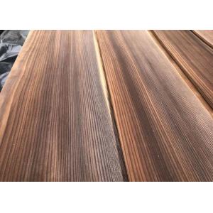 3100mm Length Quarter Cut Smoked Fumed Pine Wood Veneer