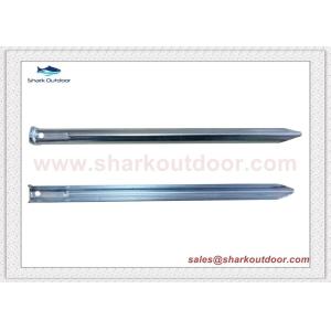 Camping and hiking gear Zinc Steel Tent Spares V-Shaped Tent Peg