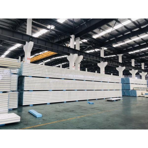 Buy 100mm Thick Cold Room Insulation PUR Sandwich Panel at wholesale prices