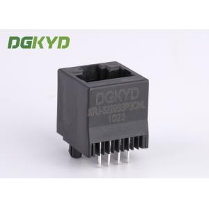 Unshielded 180 Degrees Top Insertion RJ45 Keystone Jack 8p8c Ethernet Socket