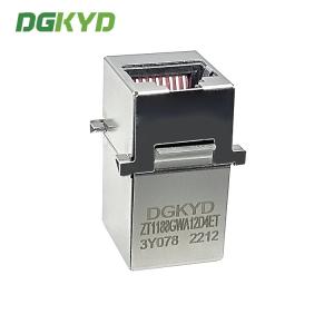 8P8C Has Card Groove CAT.3 With Shielding Modular RJ45 To RJ45 Coupler Shielding