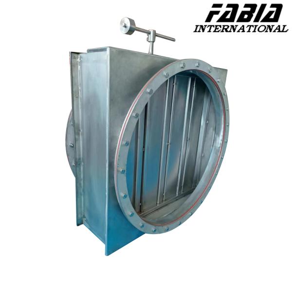 Buy Stainless Steel Damper Valve Optimize Flow Control With Efficiently Designed at wholesale prices