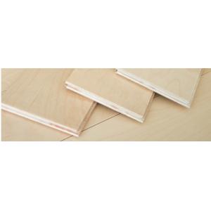 Natural birch engineered wood flooring