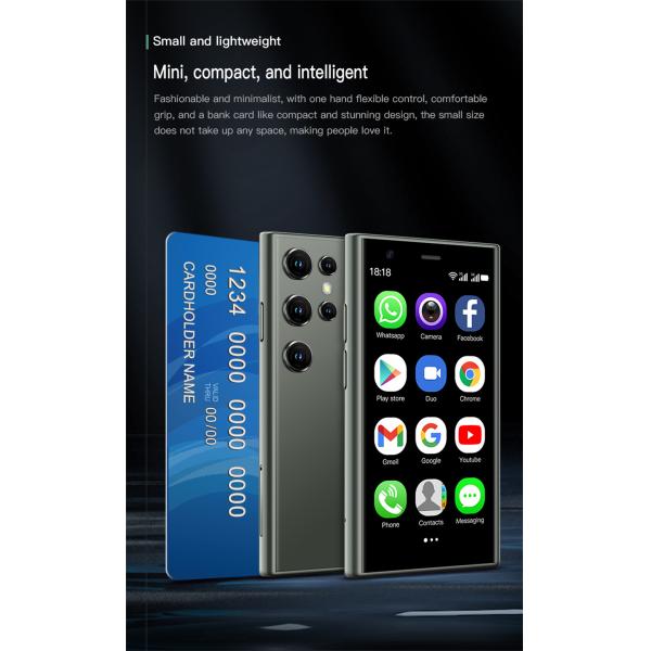 S23 Pro 3G Mini Smartphone 3.0''HD 2+16GB 1000mAh WIFI Dual SIM Mini Phone