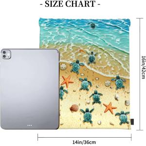 Sea Turtle Drawstring Backpack Waterproof Adjustable Lightweight Gym Drawstring