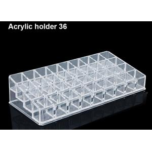 Crystal Clear Tattoo Pigments Display Shelf Permanent Makeup Acrylic Holder