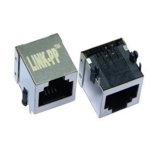 5557730-1 Single Port RJ45 Female Connector With 8P8C Shielded LPJE680DNL