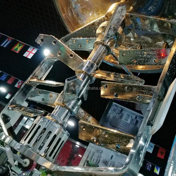 Ailusi Hydraulic Lifting Vacuum Emulsifying Mixer Machine Cosmetic Cream