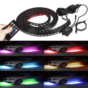 4pcs LED Underbody Lights For Cars
