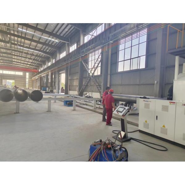Steel Pipe / Tube 3PE / Fbe Blasting Anticorrosion System Coating Machinery Powder Coating Machine
