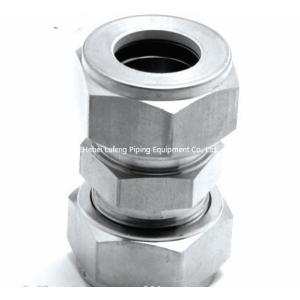 Stainless Steel NPT Thread Forged Tube Fittings 1/2" Male NPT Metric Reducing