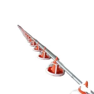 220V 50Hz Automatic Broiler Feeding System 2.2KW Stainless Steel