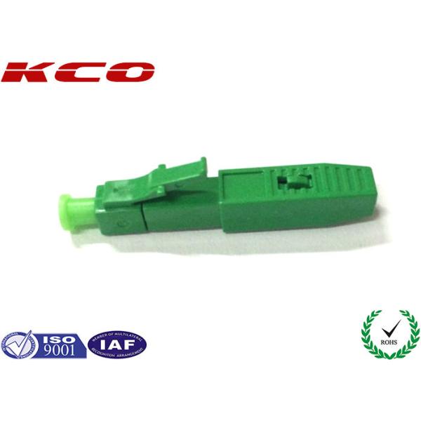 Buy Home Fiber Optic Cable Lc Connector Quick Assembly Single Mode Green Color at wholesale prices