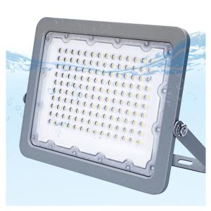 Die Cast Aluminum Landscape Solar Flood Light 100W High Brightness