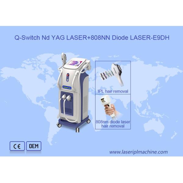 Buy Multifunction IPL 808nm Diode Laser Hair Removal Beauty Machine at wholesale prices